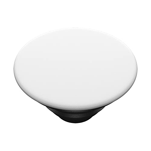 Image of PopSockets PopTop Phone Grip, Top Only (Base Sold Separately), White - White on Black