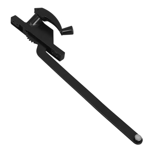 Image of Operitacx Manual Casement Window Opener 9 Inch Zinc Alloy Vertical Window Handle Crank Effortless Convenience Longterm Support Right Hand