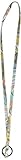 Vera Bradley Women's Cotton Lanyard, Rain Forest Canopy - Recycled Cotton, One Size