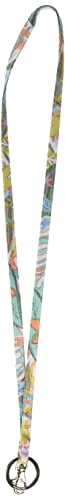 Vera Bradley Recycled Cotton Lanyard, Rain Forest Canopy