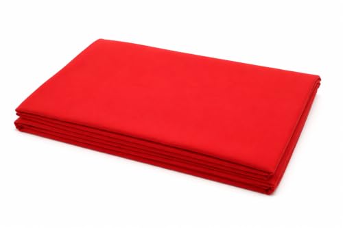 Image of Unstitched Cotton Astar /Lining /Cloth /Kapda Running into Meters for Suit,Sherwani,Kurti,Blouse /Choli,lehanga & Dress Materials(Available in 2,4,6 Meters Variation) (RED, 4 Meter)