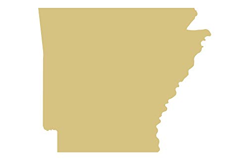 States Cutout Unfinished Wood United States Geography School Decor Door Hanger MDF Shape Canvas Style 1 (22"
