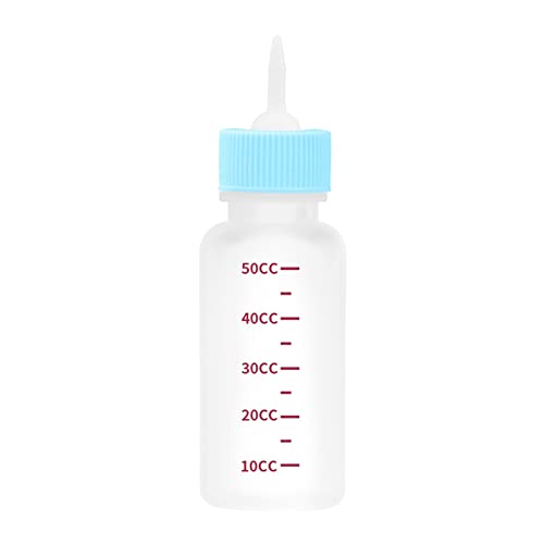 Alimentador de mascotas de 50 ml, biberón de lactancia para gatos recién nacidos, perros, biberón de leche para bebés, gatitos, suministros de alimentación para mascotas, gatitos de lactancia