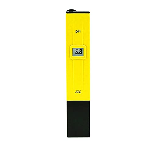 Faderr PH Meter Tester, 0-14 pH Digital High Precision Water Quality Tester/PH Testing Pen, for Kitchen,Aquarium,Pool,Laboratory with Calibration Powder(size:TPH01201)