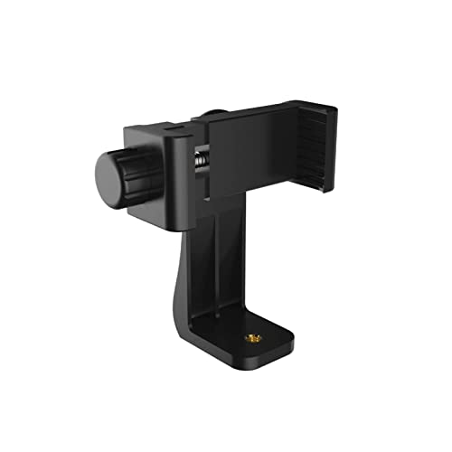 YFFSFDC 携帯ホルダー スマホホルダー 三脚マウント 360°回転 角度調整 一脚三脚 自撮り棒用 アダプターホルダークリップ アタッチメントホルダー アダプター iPhone/Android/三脚/カメラ対応