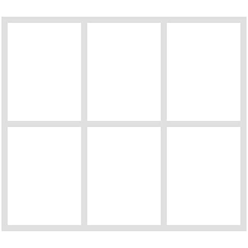 SIMPLE STORIES Simple Page Template-(1) 6-3"X4", White