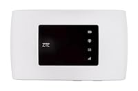 ZTE MF920C Mobile Wireless Router, 4G/LTE -Hotspot entsperrt an alle europäischen SIM -Karten, 150mbit/s Download -Geschwindigkeiten, 2000mah Akku - Weiß