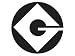 Gru Logo - 1 - White Vinyl Decal 5"