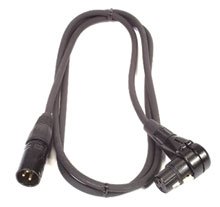 Câble micro coudé Peavey 25 pieds anti-tension pour studio