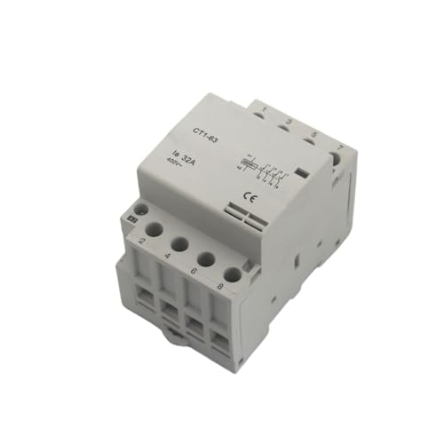 Contacteur modulaire de type rail CT1 pour stopper les coupures de courant et surcharges 32A