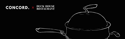 Concord X Duck House Premium 3 Ply Stainless Steel Non-Stick Chinese Wok With Domed Lid Steamer Rack. Great For Stir Fry And Steaming #TOP6