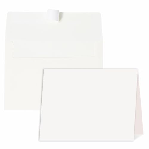 Cartes de vœux vierges pour impression personnalisée et enveloppes A4