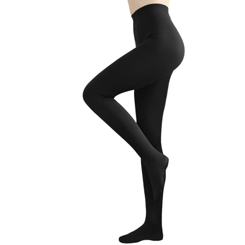 Fleece Lined Tights for Women, Warm Pantyhose leggings Women, Thermal Opaque Tights for Winter