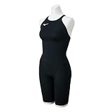 MIZUNO(ミズノ) スイム 競泳 水着 GX・SONIC STREAM ハーフスーツ（レースオープンバック） N2MGC720 Lサイズ ブラック