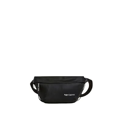Pepe Jeans Grayson, Borsa Uomo, Nero (Black), Taglia Unica