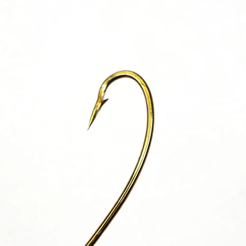 HNHYNSY Angelhaken 50. STCK/Packung Langer Schaftkurve Angeln Fliegenhaken Binden Haken Stimulator Fliegen Haken Bronzed… – Bild 5