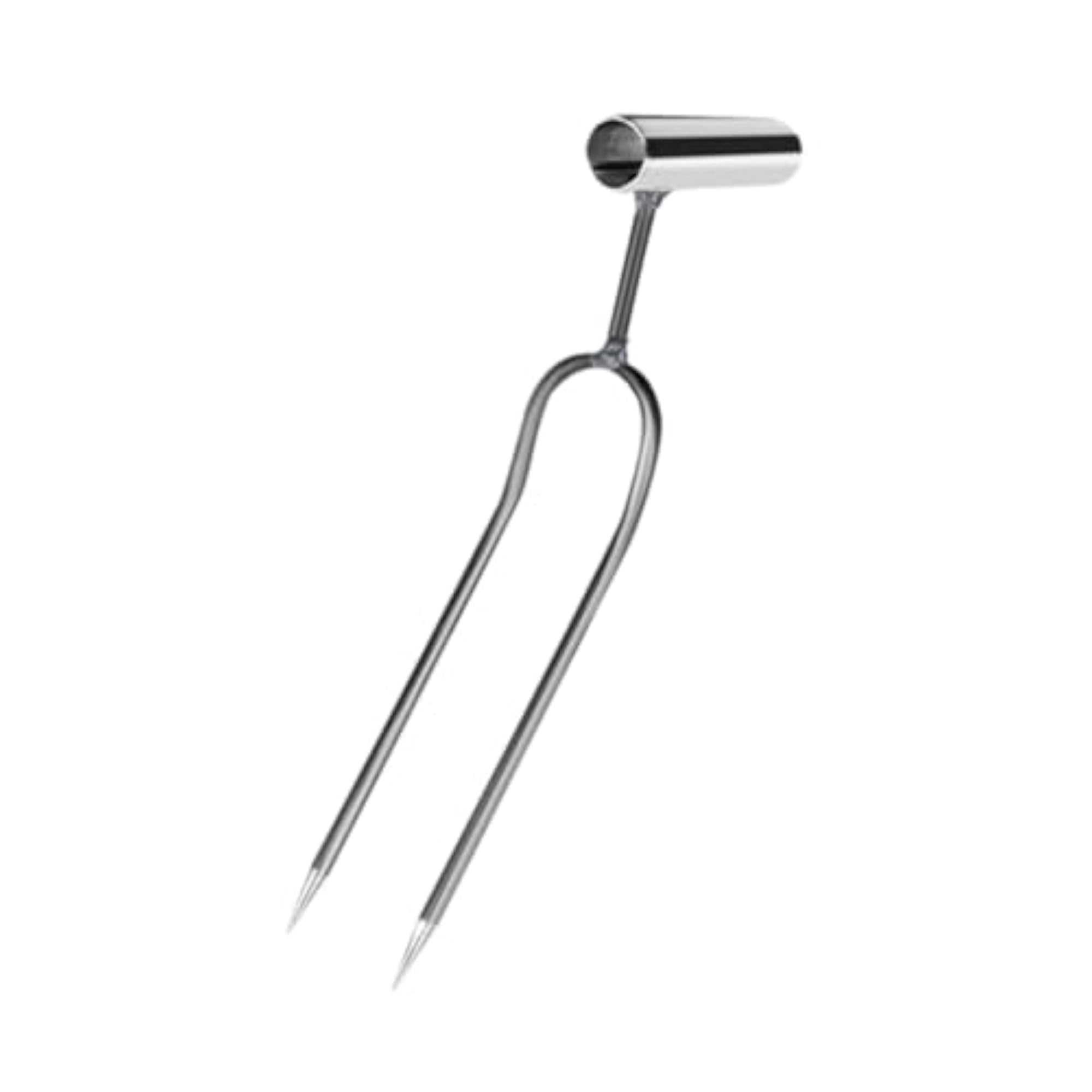 Thickened Iron Two Prong Garden Hand Tiller