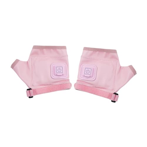 Perfeclan Guantes Térmicos Calentadores de Manos Sin Dedos Ligeros a Prueba de Viento Invierno para Hombres Mujeres Guantes Térmicos para Ciclismo Escalada, M