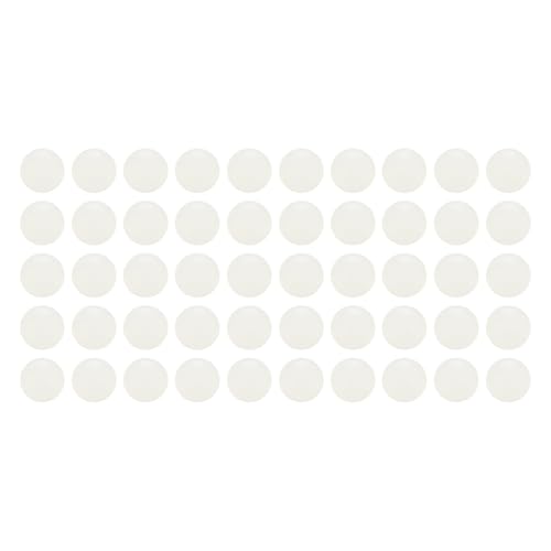 uxcell 50Pcs Nylon Bearing Balls 3/16" 4.763mm Polishing Solid Ball, G2 Precision, White