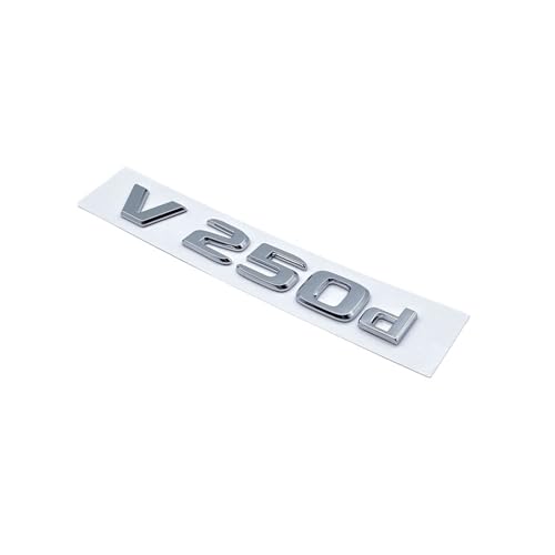 NIBOTT Lettere 3D V250d V300d NIGHT EDITION ABS Emblema adatto