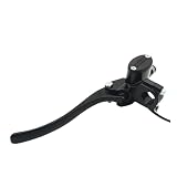 Leva frizione moto Freno per moto in lega di alluminio da 22 mm, maniglie idrauliche elettriche per bici, pedali(Pair-8mm)