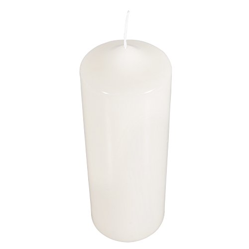 Rayher 3140596 Stumpenkerze, 7cm ø, 20cm, Creme