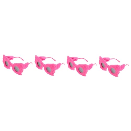 Lunettes de soleil amusantes géantes et douces pour accessoires de fête