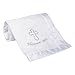 Lambs & Ivy Heaven Sent Baptism/Christening Soft White Fleece Baby Blanket