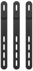 10PCS Adjustable Silicone Cable Organizer, Data Cable Storage Tie, Locking Headphone Winder with Anti-Loss Soft Rubber Strap, Reusable