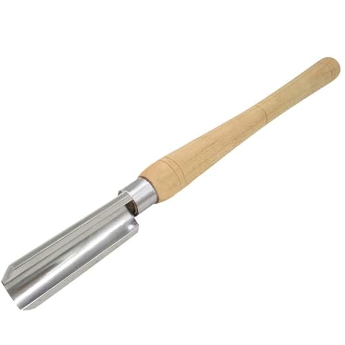 Schrupphobel Drehmaschine Schälmeißel Holzdrehwerkzeuge mit Holzgriff for Spindelschrupphobel