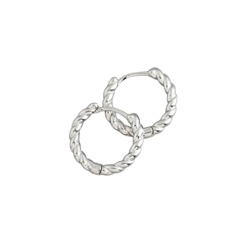 Boucles d'oreilles argent 925 anti-allergies pour petits lobes sensibles 11mm