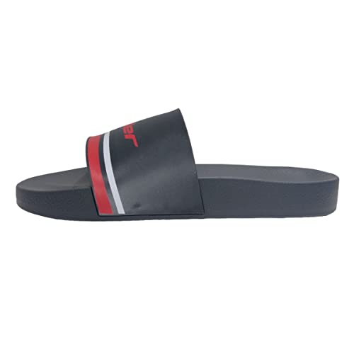 Rider Kids Full 86 Inf, Sandália Slide Meninos, Preto/Vermelho, 30