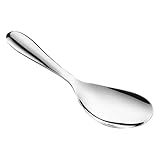 Cuillère polyvalente : ustensile de cuisine polyvalent adapté à diverses tâches telles que remuer, servir la soupe et ramasser le riz, améliorant ainsi votre expérience culinaire. cuillère pour cuiseur à riz, spatule à riz pratique
