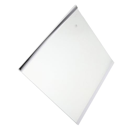 iplusmile Étagère Verre Sécurisée pour Réfrigérateur et Congélateur Tablette de Rangement Transparente avec Bord Enveloppé Séparateur de Compartiments Modulable Support Robuste pour Cuisine