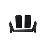 FUANA Höhenerhöhendes Stativ für DJI Mini 5 PRO, faltbar 12x8x1cm, PLA-Material, kompaktes Design mit Klappbügel ohne Demontage, Schwarz (2cm)