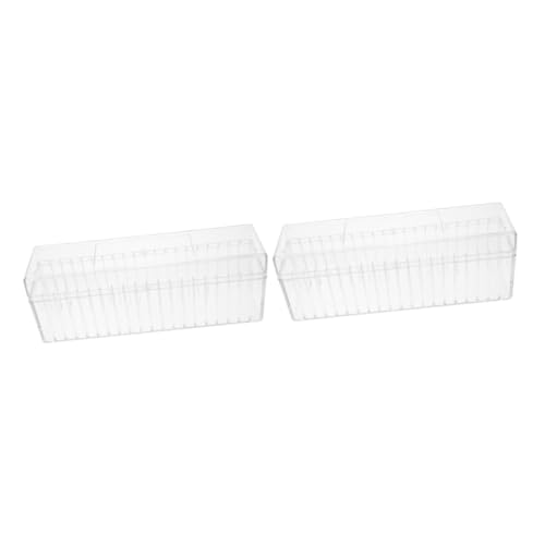 Conteneur en plastique transparent et boîte de rangement pour monnaie de collection