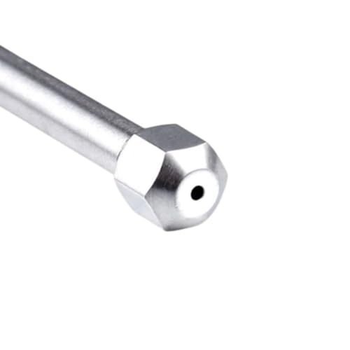 Tidevib Máquina de café espresso de repuesto de varita de vapor de 6 mm de diámetro con 1/4 pulgadas para ajuste de acero inoxidable para EC680 EC685 ECP36.31 ECP35.21 ECP35.31, 150 mm, plateado - imagen 5