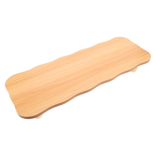 Support moniteur bureau en bois étagère de rangement - 2