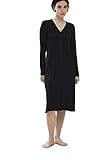 Mey Loungewear Serie Alena Damen Nachthemden Schwarz XXL(XXL)