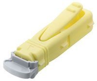 Owen Mumford AT1007 Unistik 3 Pre-Set Safety Lancet, Normal, 23 g Yellow Pack of 50