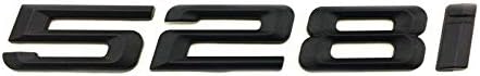 New BMW 528i Black Emblem / Badge / Decal / Name Plate for 528 i Replaces OEM