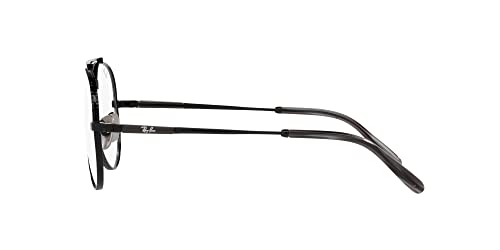 Image of Ray-Ban unisex-adult Rx8225v Aviator Titanium Pilot Prescription Eyewear Frames
