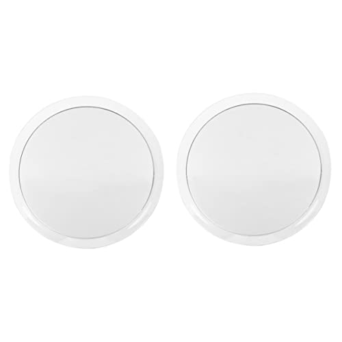 minkissy 2 peças de sucção de barbear quarto fechado parede copos de beleza redondos manchas de quar