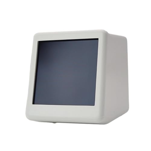 Narrativa de alarma digital - Reloj de pantalla LED con Snooze | Reloj de escritorio de dormitorio compacto para adultos, viajes, oficina, uso de mesa de noche, afirc