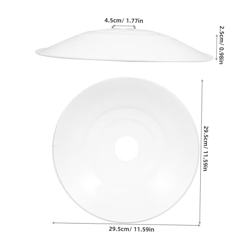 Pantalla lámpara industrial de hierro esmaltado resistente y acabado duradero 2