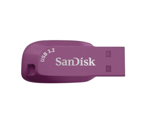 Pen Drive SanDisk Ultra Shift 64GB USB 3.2 Roxo