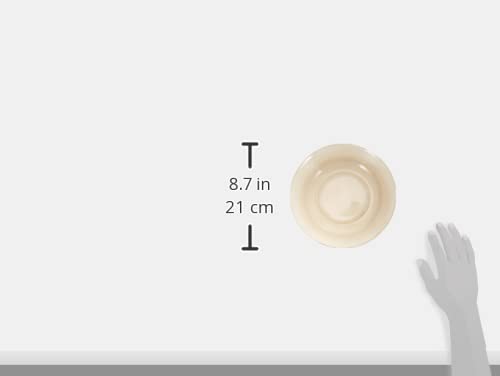 Duralex LYS 3014 CF06 Créole – Juego de 6 Platos hondos de Cristal marrón 21 cm.