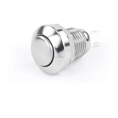 Bouton poussoir momentané étanche 8mm métal : finissez-en avec les pannes de sonnette
