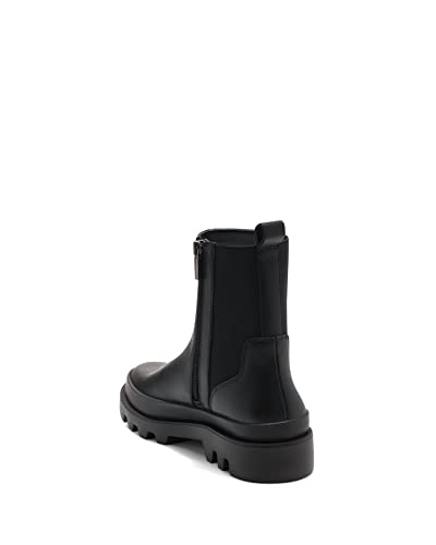 Vince Camuto Kenja Tuscan Taupe Zipper Closure Rounded Toe Combat Ankle Boot4