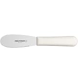 Dexter-Russell S173SCPCP 3Β½" Sandwich Spreader Knife | SANI-Safe Series | Non-Slip Polypropylene Handle | High Carbon Steel Blade | Dishwasher Safe | White